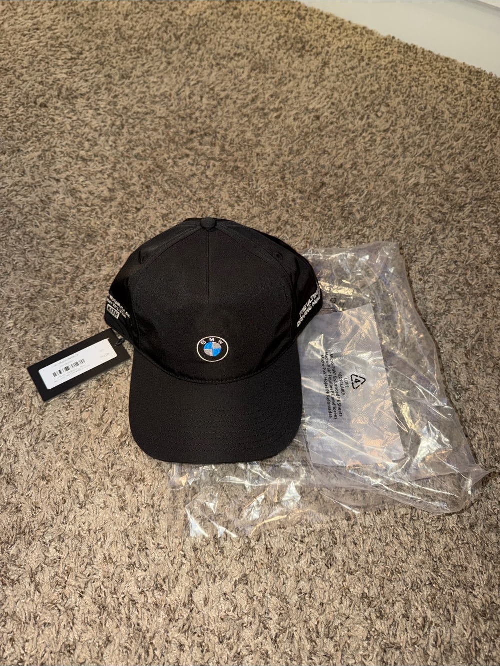 Kith for BMW Nylon Bay Low Pinch Crown Cap brand new with tags